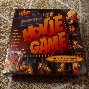 Vintage Blockbuster Movie Game The One Minute Movie Recall Game New & Unopened